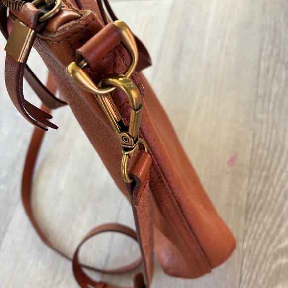 Madewell Leather crossbody bag Minimalist preppy purse - Picture 7 of 10
